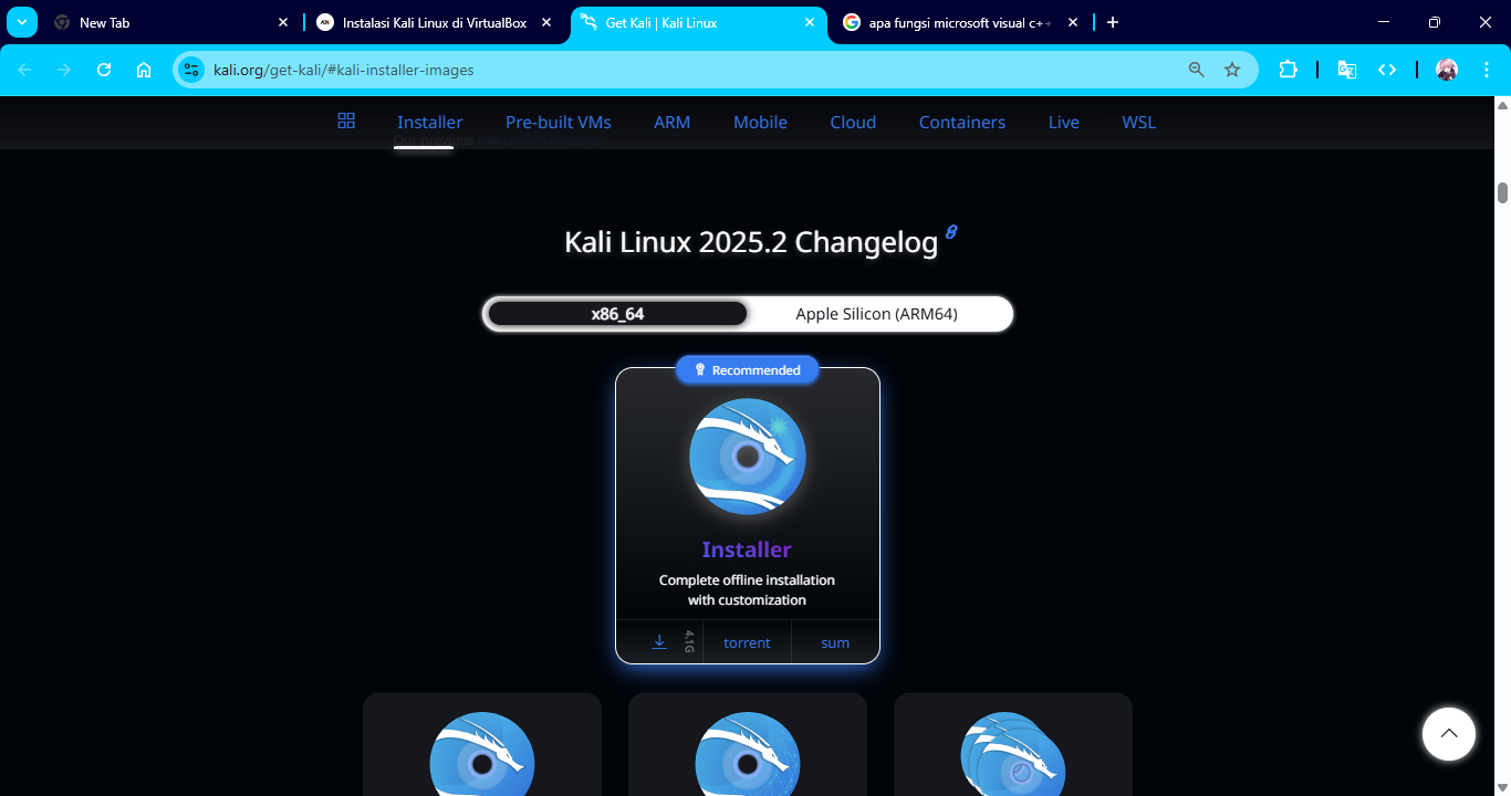 Buat mesin virtual baru